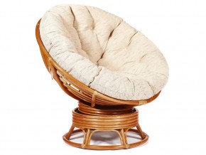 Кресло-качалка Papasan w 23/01 B с подушкой Cognac, ткань Старт в Лабытнангах - labytnangi.магазин96.com | фото