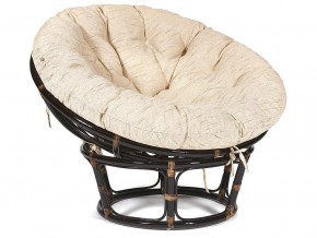 Кресло Papasan 23/01 W с подушкой Antique brown, ткань Старт в Лабытнангах - labytnangi.магазин96.com | фото