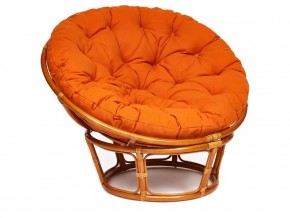 Кресло Papasan 23/01 W с подушкой Cognac, ткань Оранжевый в Лабытнангах - labytnangi.магазин96.com | фото