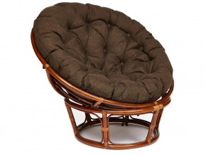 Кресло Papasan 23/01 W с подушкой Pecan, ткань Коричневый в Лабытнангах - labytnangi.магазин96.com | фото