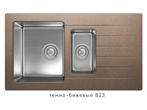 Мойка комбинированная Tolero twist TTS-890 Темно-бежевый 823 в Лабытнангах - labytnangi.магазин96.com | фото