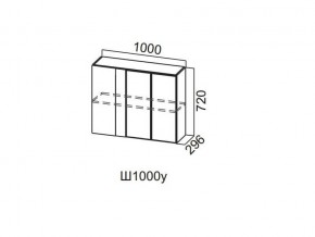 Ш1000у/720 Шкаф навесной 1000/720 (угловой) в Лабытнангах - labytnangi.магазин96.com | фото